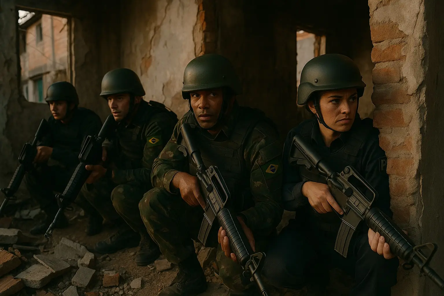 Balas, Batom e Concreto