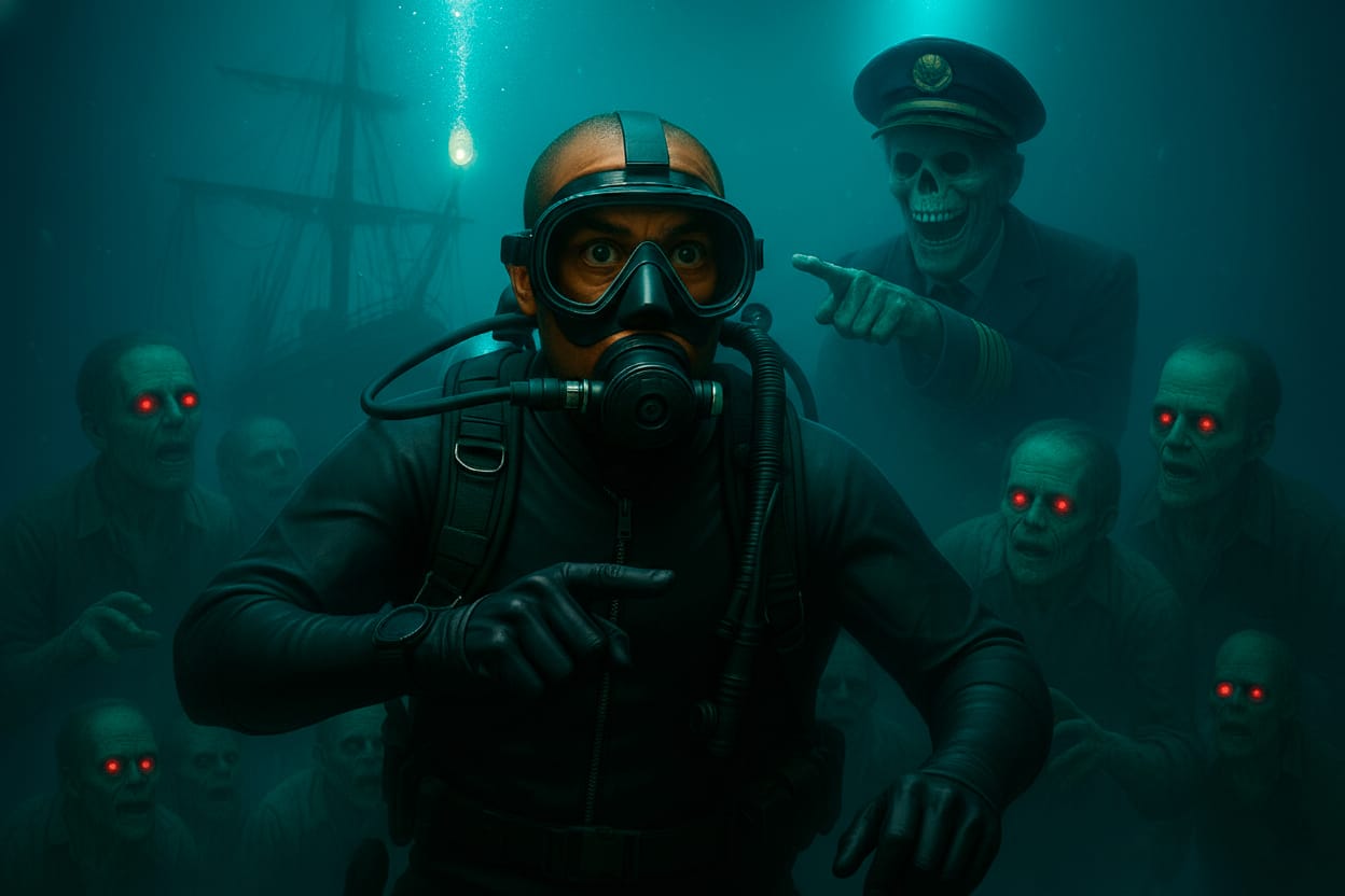 O Abismo ri por último: Um Conto de Terror no Mar