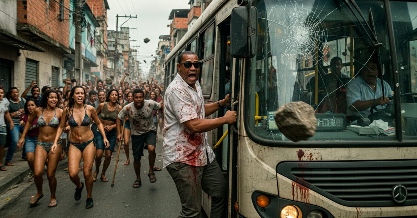 A Odisseia por uma Salada: O Dia em que o Rio Quase Matou Robert