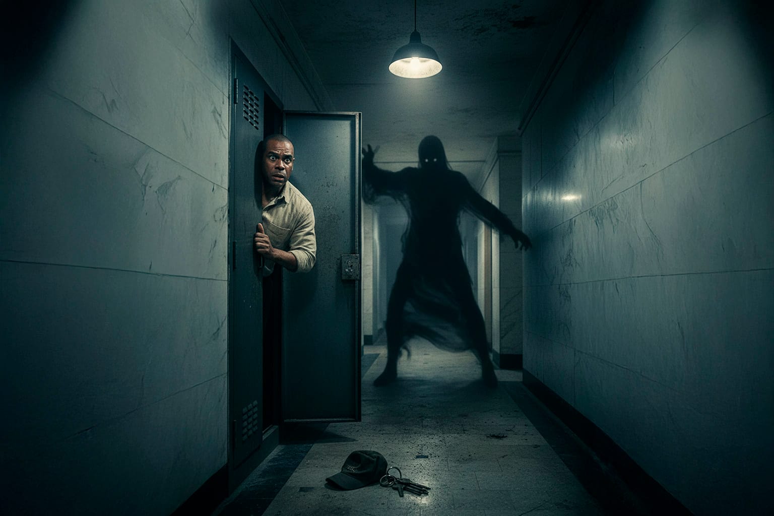 Conto O Zelador do Edifício Darke: O Preço do Turno da Noite